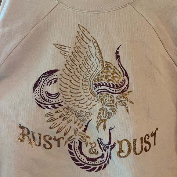 Rust + Dust Crop Crewneck - Picture 4 of 4